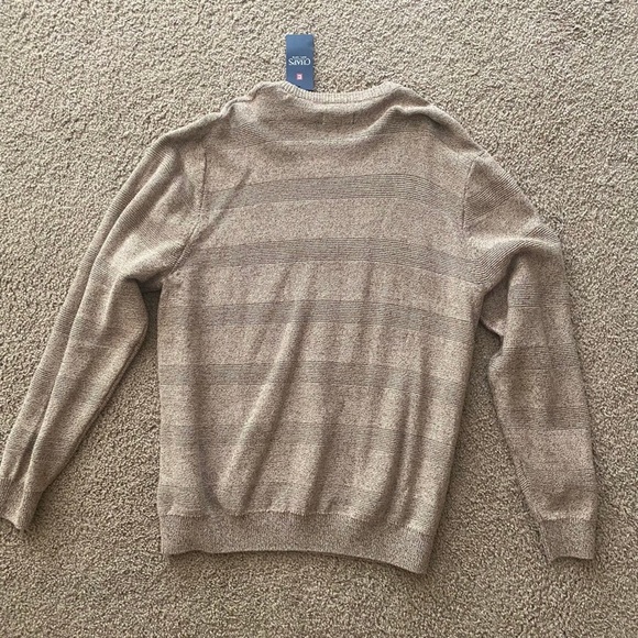 New CHAPS Men’s Knitted Sweatshirt Size XL - Picture 4 of 5